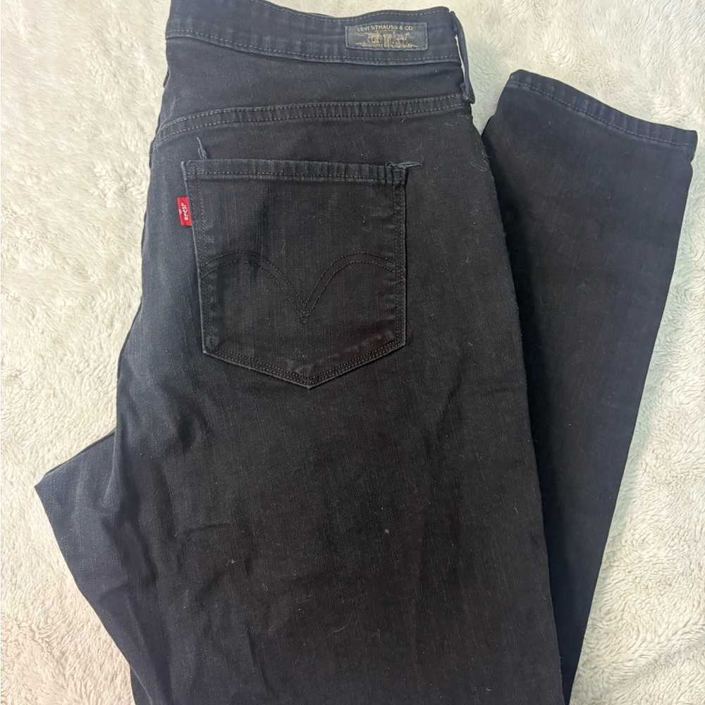 Levi's Black Straight Jeans Classic Style